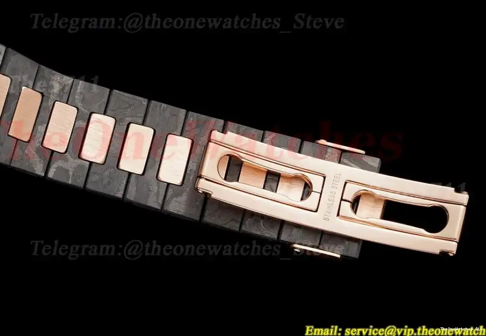 5711 324SC RG Textured Carbon Dial Nautilus DIWF Black Carbon 0508